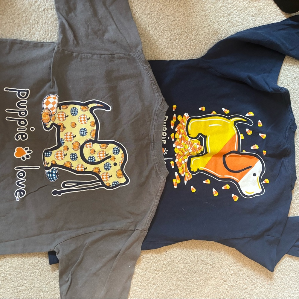 Boys Puppie Love LS Fall shirts
